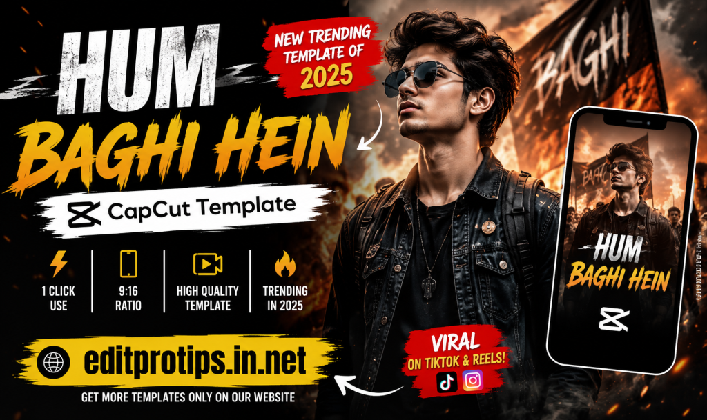 CapCut template ad with urban vibe