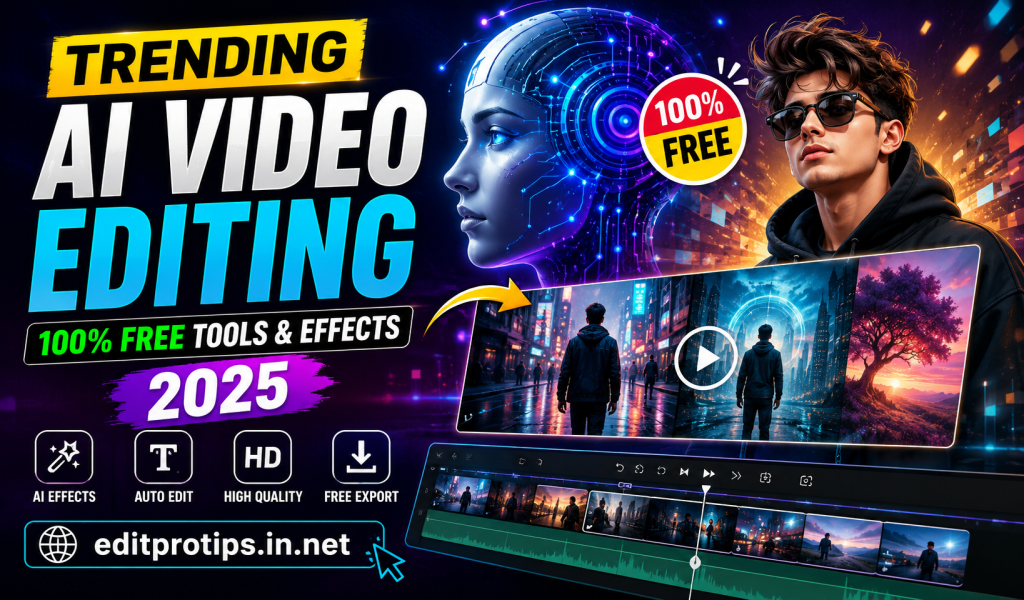 AI video editing: free tools & effects