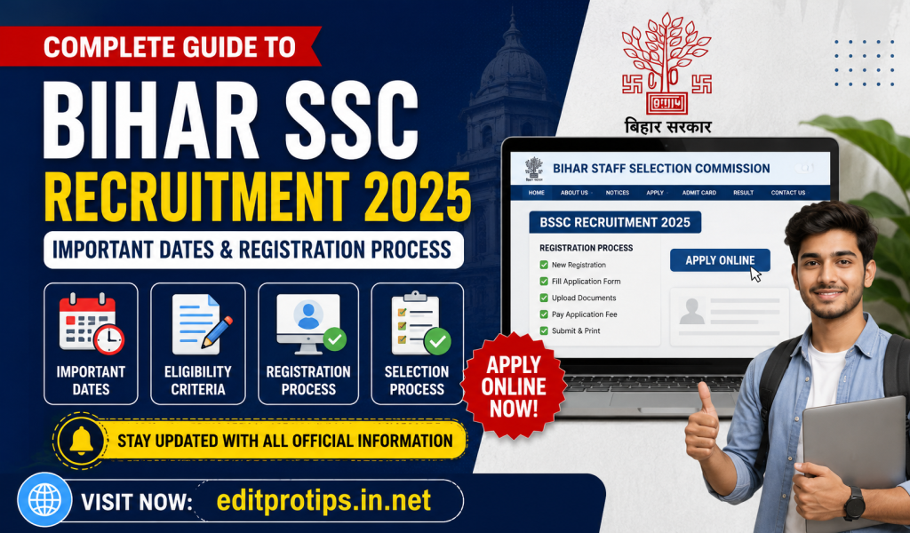 Bihar SSC recruitment 2025 guide
