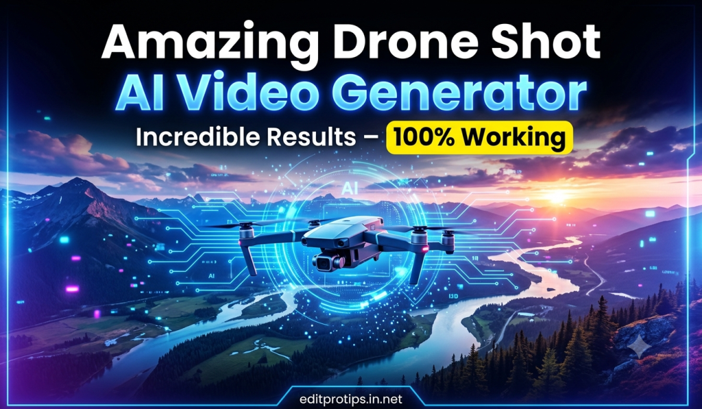 Amazing Drone Shot AI Video Generator for Incredible Results 100% working
