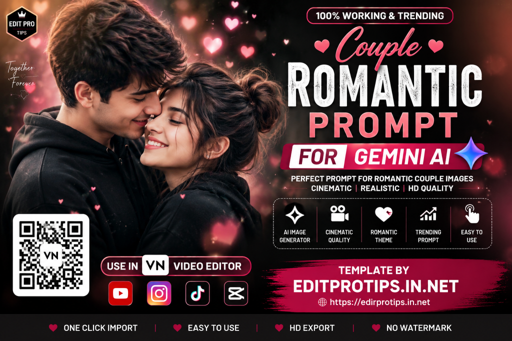 Couple Romantic Prompt for Gemini AI