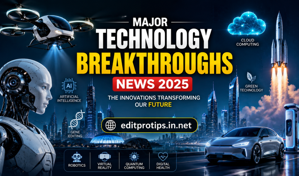 Tech breakthroughs shaping our future 2025
