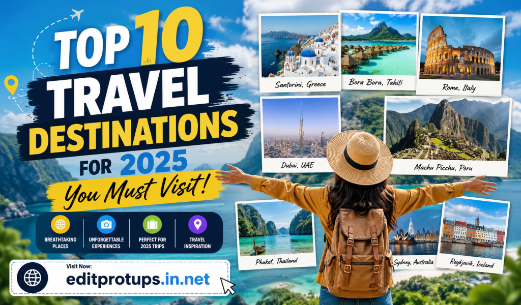Top 10 travel destinations for 2025