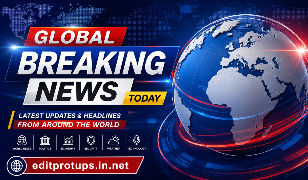 Breaking news with global focus