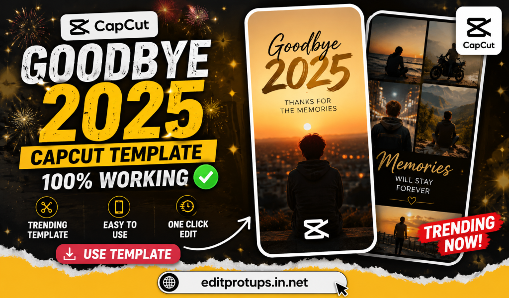 Goodbye 2025, use CapCut templates!