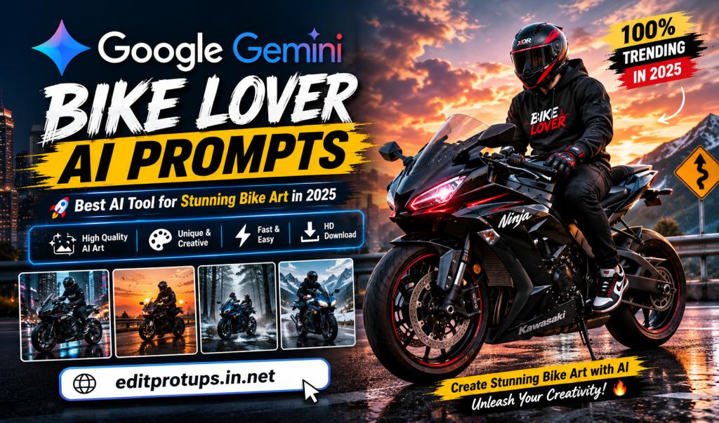 AI bike art prompts banner