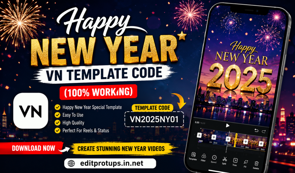New Year VN template promo