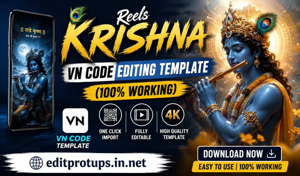Krishna VN code editing template