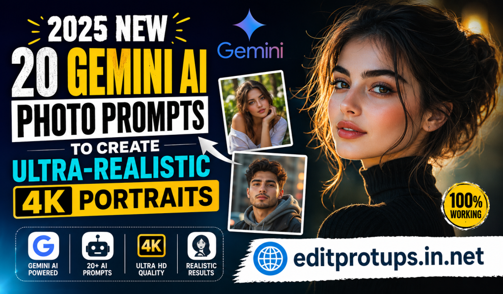 2025 Gemini AI 4K portraits