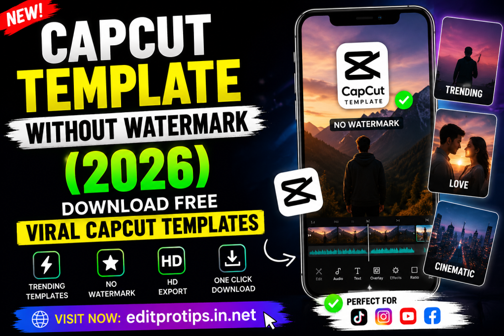 CapCut Template Without Watermark