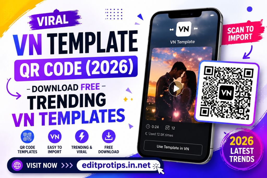 Viral VN Template QR Code